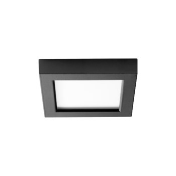 ALTAIR 6" LED Square -3000k- Black