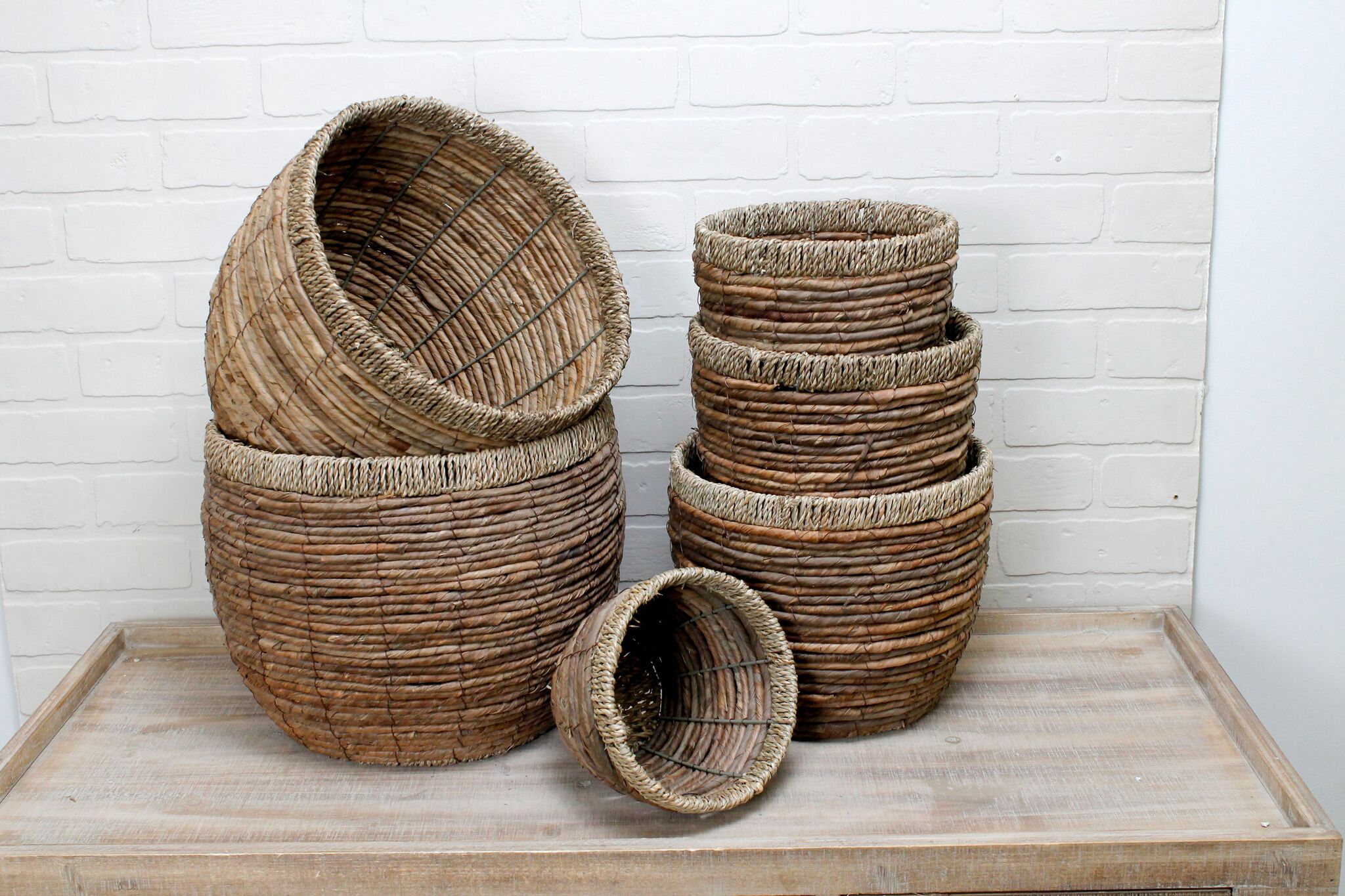 Plantation Basket Set baskets Marshall Home and Garden