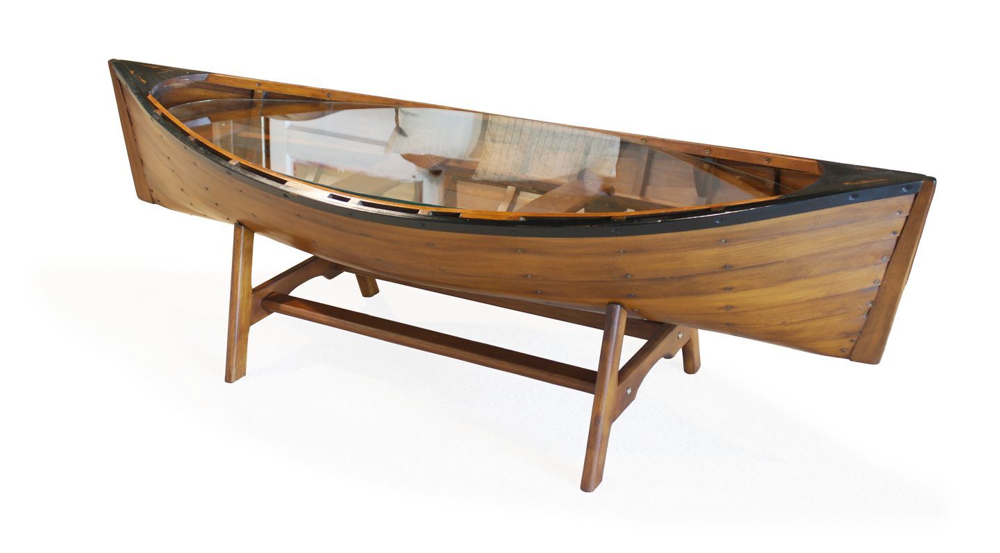 Canoe coffee table