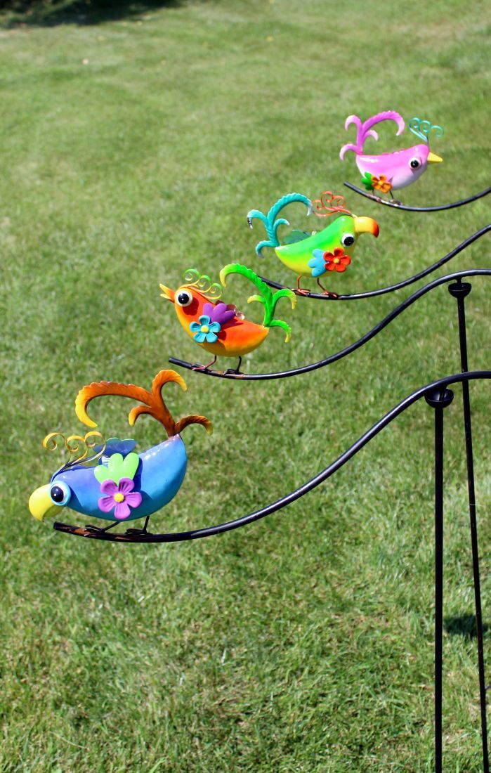 Balancing Birds garden art Marshall Home and Garden