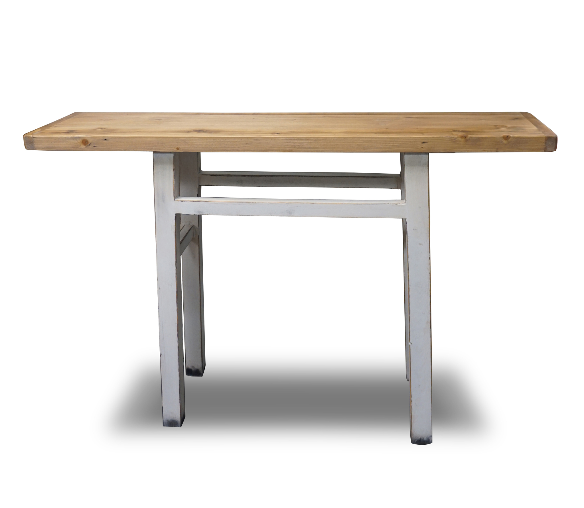Logan Console Table Large White Pine Furniture Indoor North American Country Home
