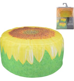 "Outdoor pouffe sunflower., On Sale, LC"