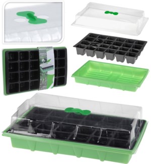 "Greenhouse Tray With Air Switch 3Pc Set, Large, On Sale"