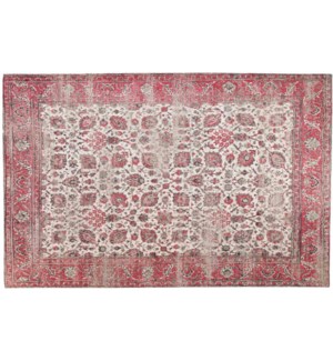 "Amer Woven Carpet, 5x8 feet, Rose"
