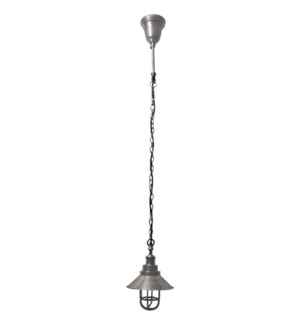 "Pippa Hanging Lamp Antique Silver, On Sale, LC"