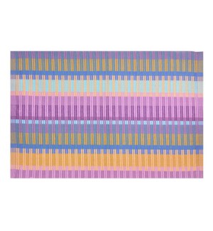 Barcode Placemat Purple