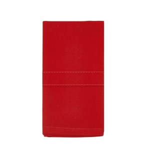 Stock Solid Napkin Set Of 4 Red