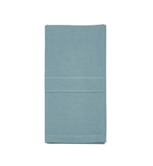 Stock Solid Napkin Set Of 4 Blue