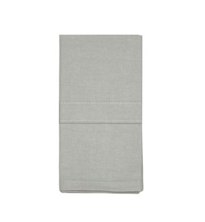 Stock Solid Napkin Set Of 4 Grey