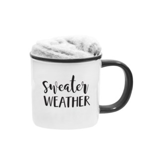 Sweater Weather Kozie Mug And Sock Set