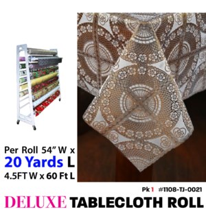 Lace Table Cover Roll 25.5 yd/ 76.5 ft