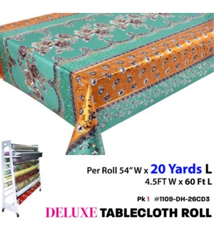 Lace Table Cover Roll 25.5 yd/ 76.5 ft