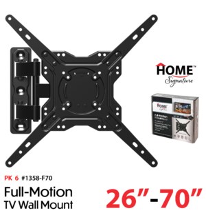 Full-Motion - TV Bracket 26"-70"