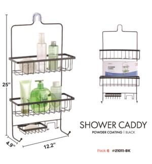 Shower Caddy PC Black