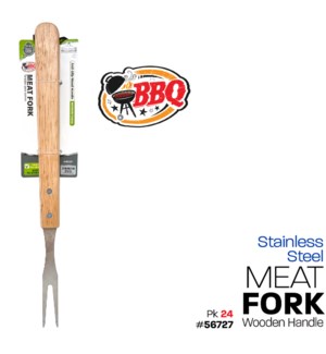 BBQ Fork Wooden Handle