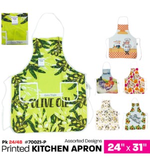 Apron 24x31" Printed Designs