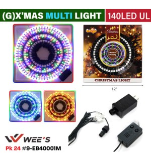 Christmas Lights140LED UL Multi Color