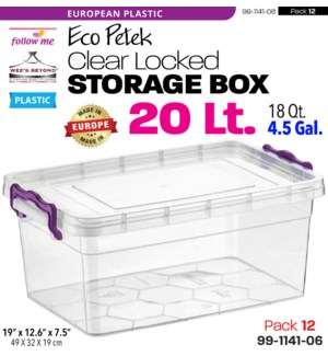 Plastic Storage Box 20Lt.