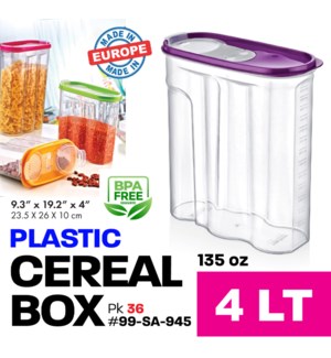 Plastic Food Storage 4Lt.