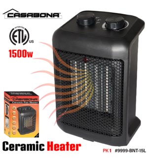 Ceramic Heater Black