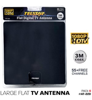 Flat Tv Antenna, Large