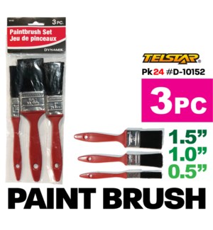 3Pc. Assorted Pain brush