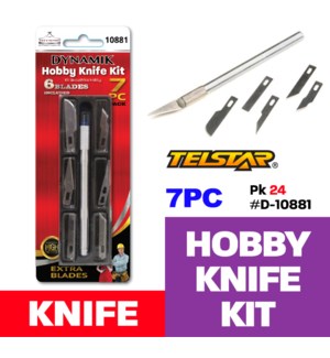 Knife Hobby Kit 7Pc