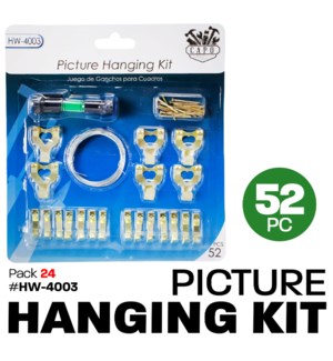 Picture Hanging Kit 52pc