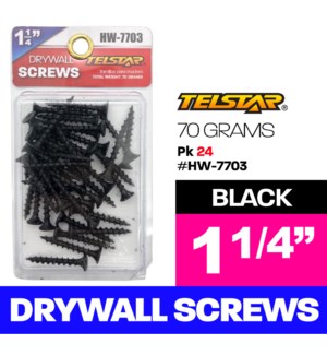 Screws Dry Wall 1-1/4"