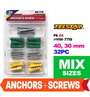 Plastic Anchors And Screws