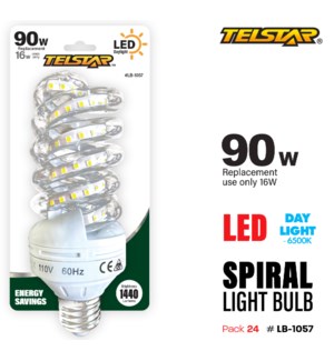 Spiral light bulb LED 16W (90W)