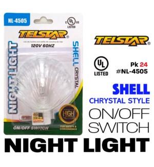 Crystal Shell Night Light