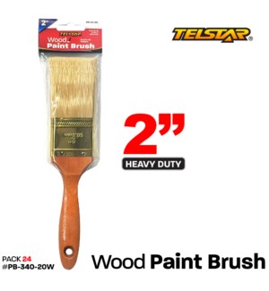 Paint Brush Heavy Duty Wooden handle 2.0"