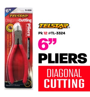 Plier Diagonal Cutting 6"