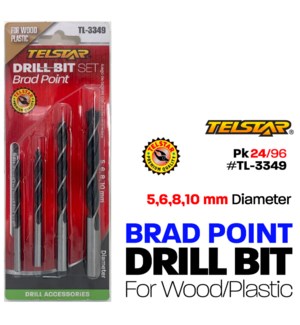 Wood/Brad Point Drill Bit