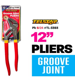 Groove Join Plier Metal 12"