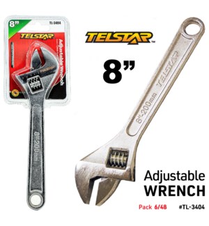 Wrench Adjustable 8'', Hd