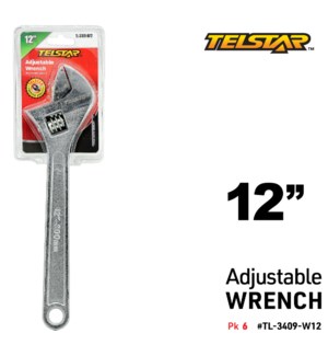 Wrench Adjustable 12"