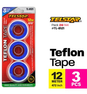 Teflon Plumber Tape 3PK ..