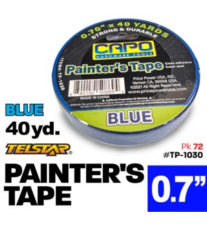 Masking Tape Blue Painter's 0.7"x 40Y