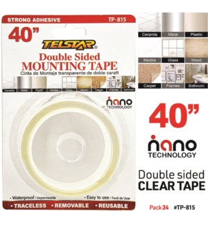 Double sided Clear tape