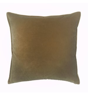 Franklin Velvet - Java -  Pillow - 22" x 22"