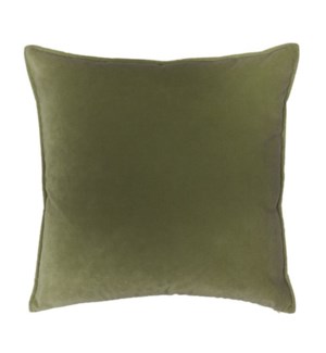 Franklin Velvet - Lichen -  Pillow - 22" x 22"