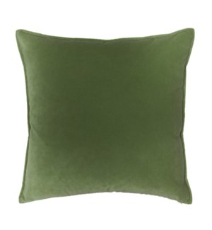 Franklin Velvet - Vert Lichen -  Pillow - 22" x 22"