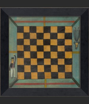 MI Checkers Game Board