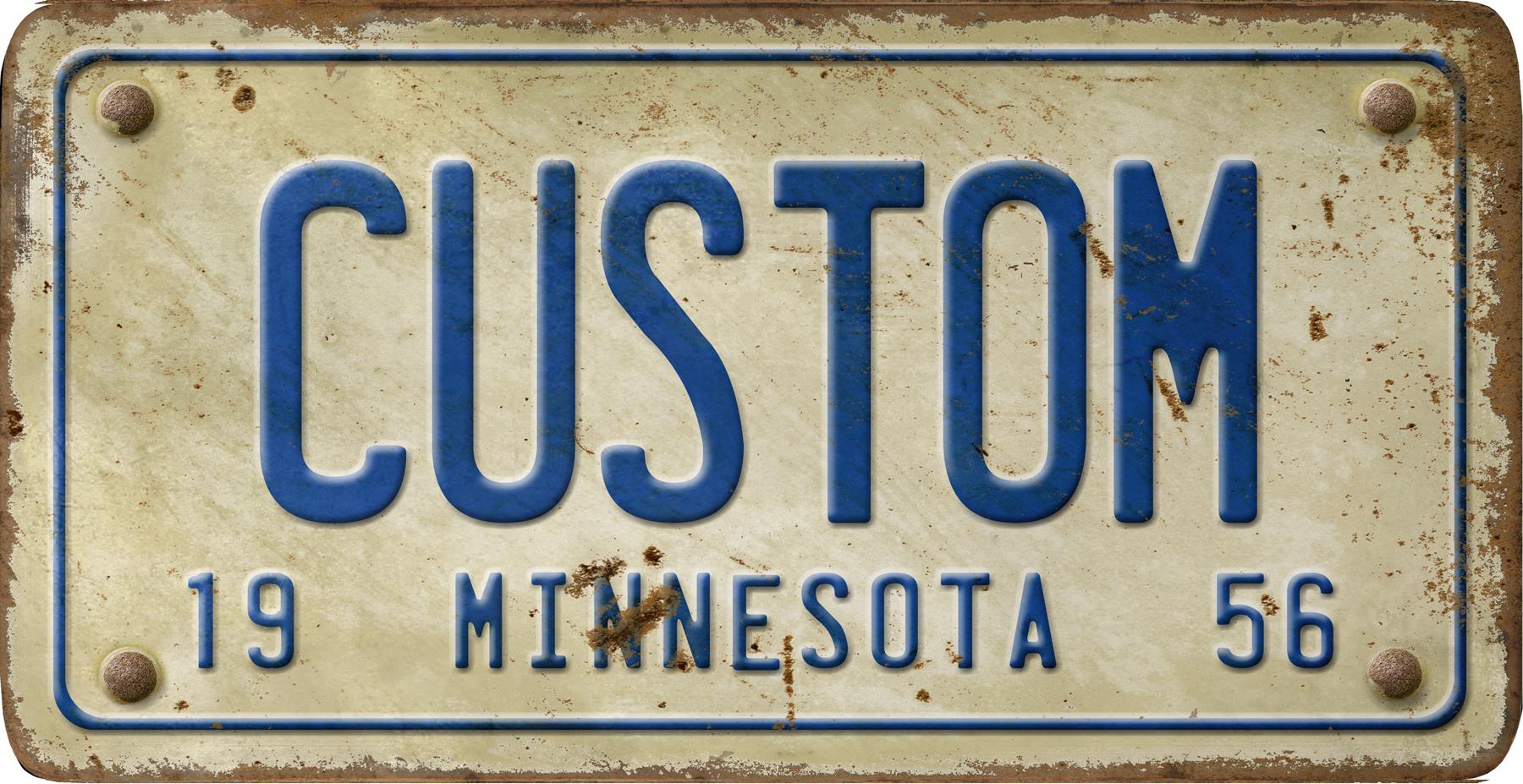mn licence tag colors