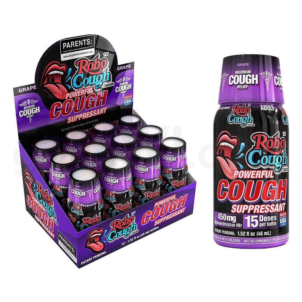 Robo Cough/Powerful Cough Suppressant 1.52 fl oz 12CT/BX robo cough MWI