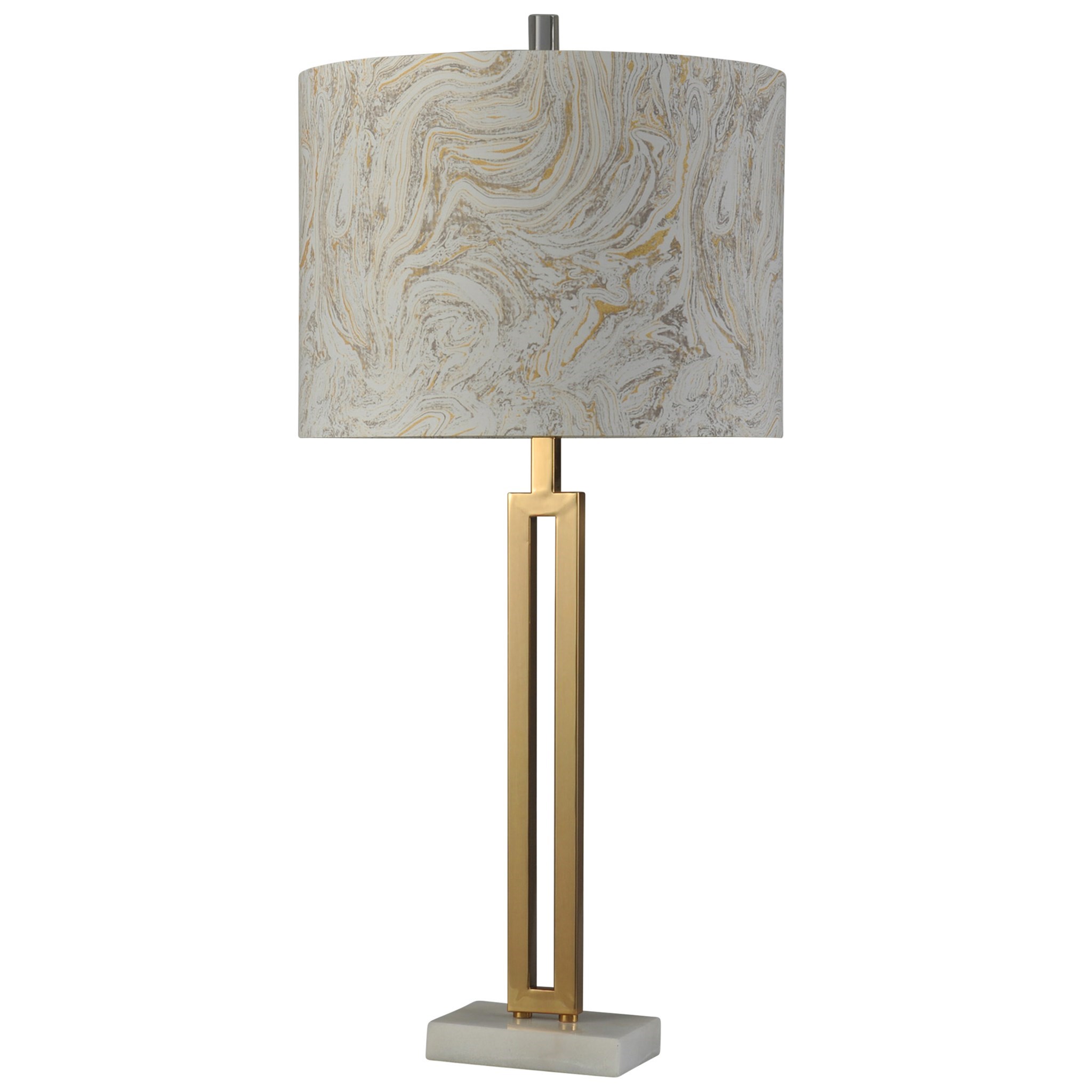 Picture of MARBLE GOLD LAMP