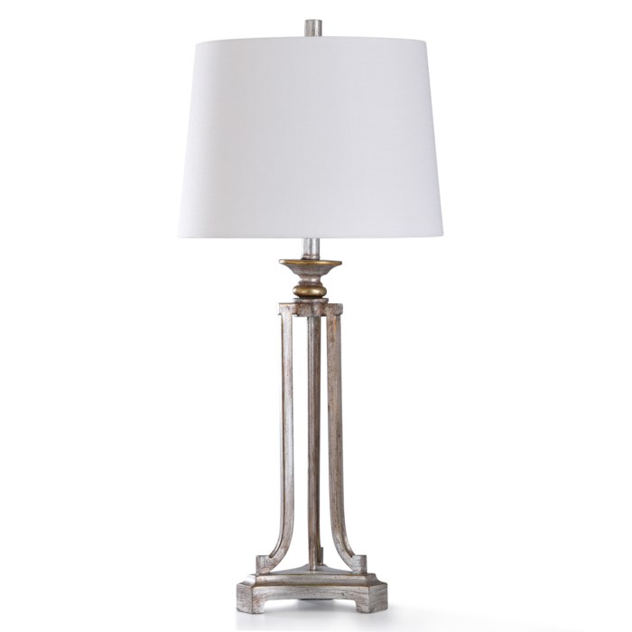 Picture of PALLADIUM SILVER TABLE LAMP