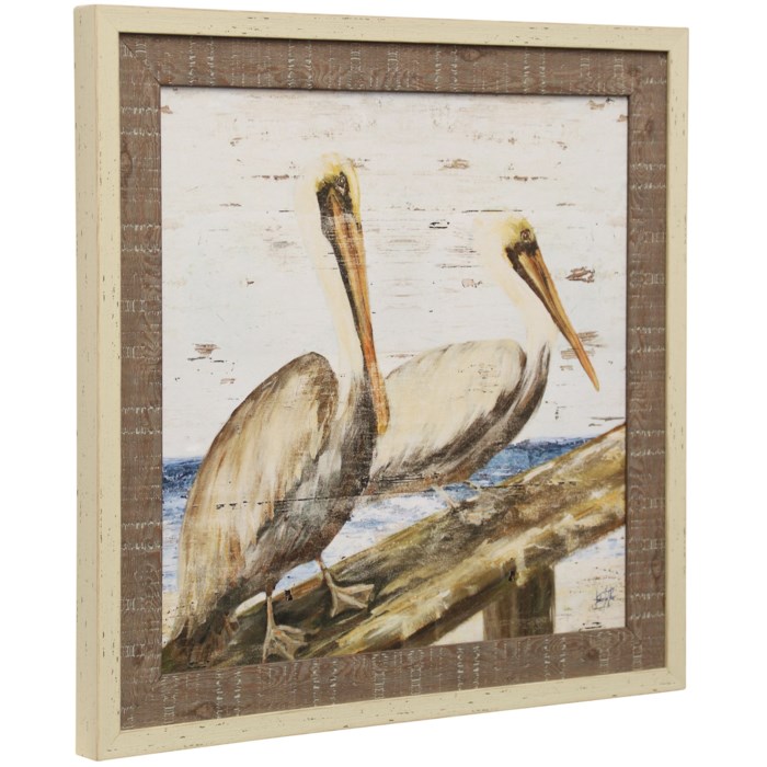 Picture of PELICAN PALK IV FRAMED PRINT